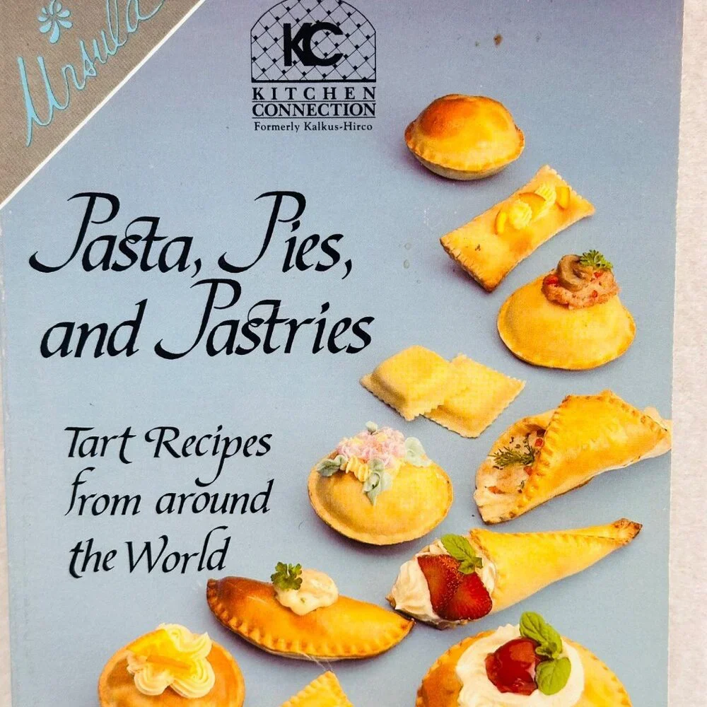 Vintage Tart Recipes Book - Pasta Pies And Pastries Recipes By Ursula Kaiser